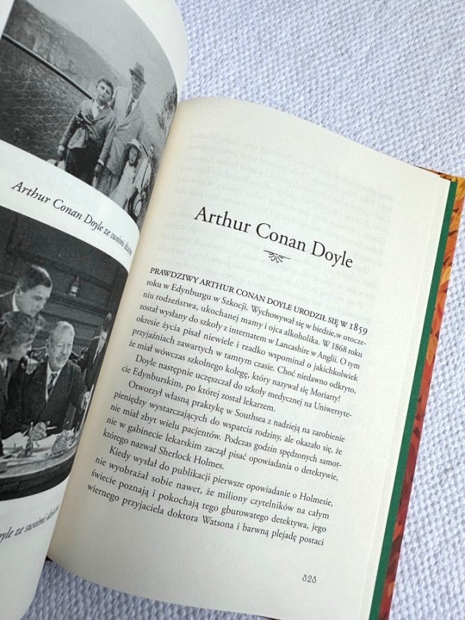 porywająca powieść o młodym Arthurze Conan Doyle'u