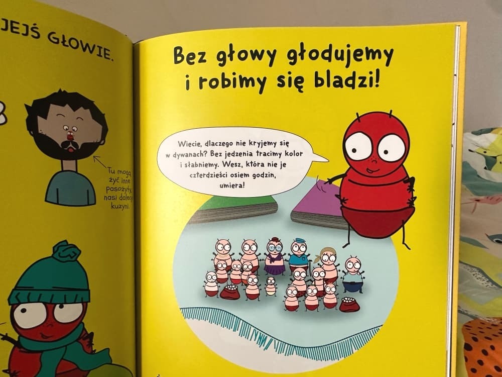 Wszy Książka dla dzieci