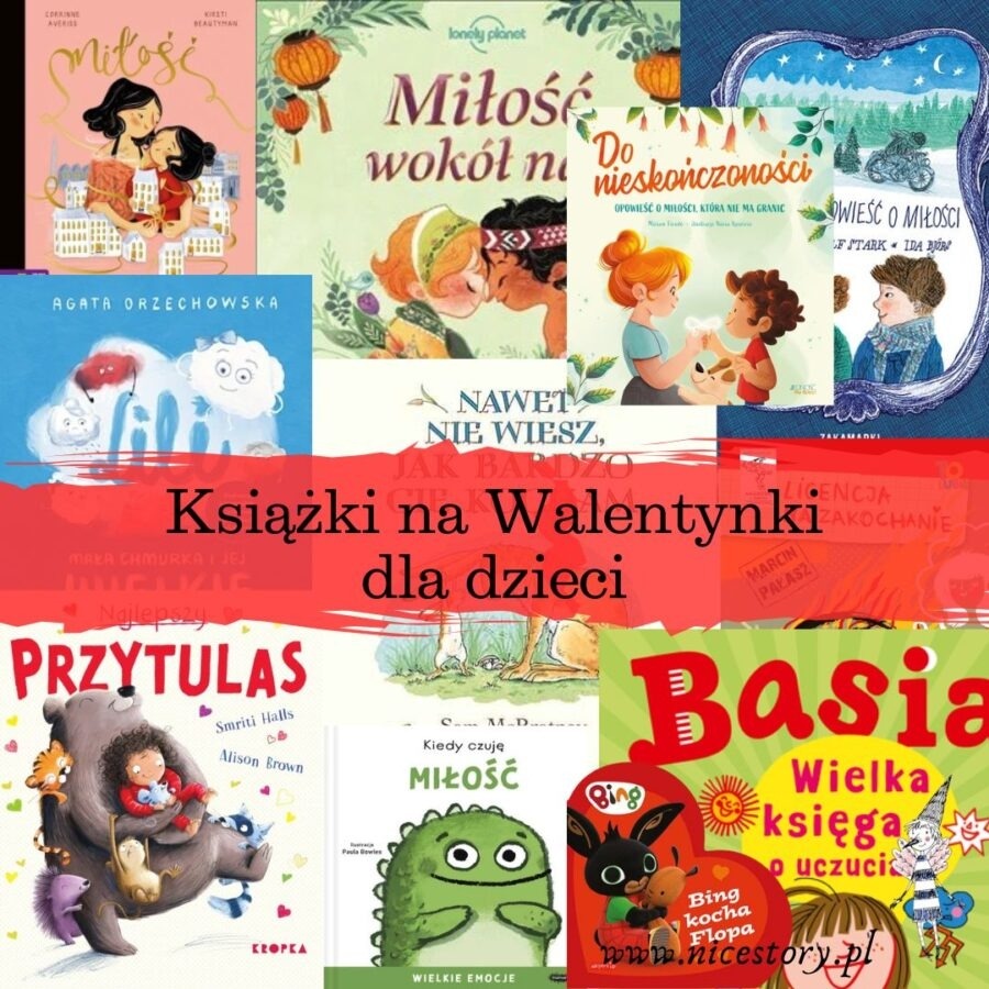 Książki dla dzieci na walentynki